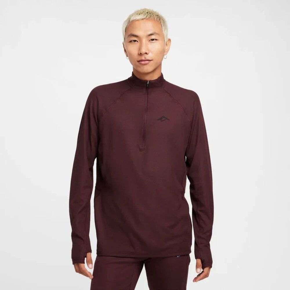 Nike Trail Mens Dri-FIT 1/2 Zip Mid Layer Top Long Sleeve Size Medium FV9994-652